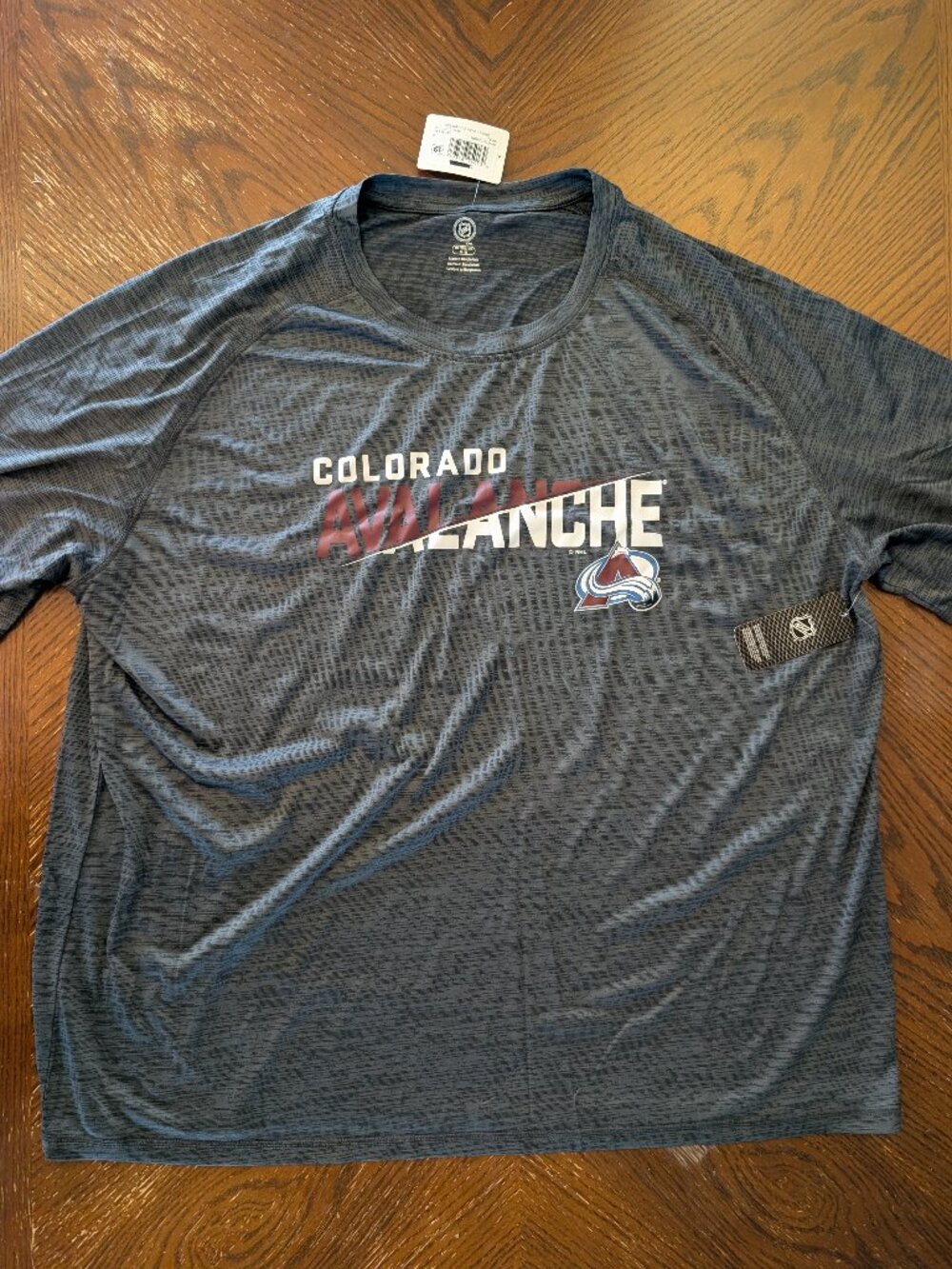 NEW Colorado Avalanche NHL Official Branded Athletic T-Shirt Mens 3XL